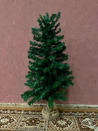 Pino Artificiale con Base in Juta