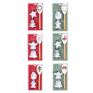 Set 3 Pezzi: Spatola con 2 Stampini