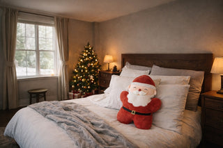 Cuscino Natalizio a Forma di Babbo Natale