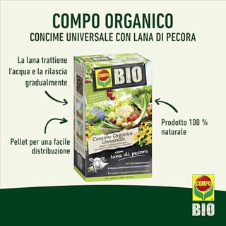COMPO Bio Concime Organico Universale 2kg