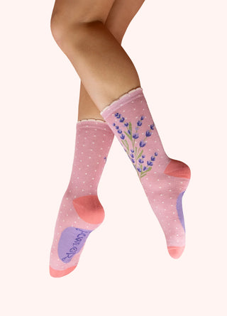 Calze in Bamboo con Lavanda