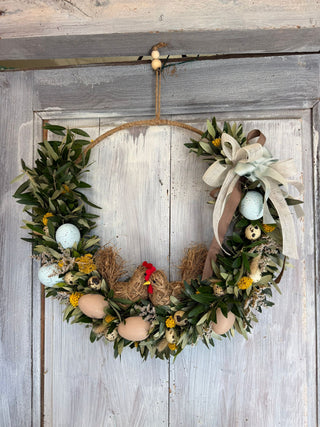 Ghirlanda Pasquale Gallo e Gallina