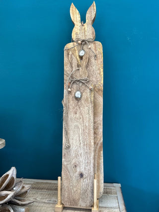 Tagliere Legno Coniglietto Rettangolare Lungo