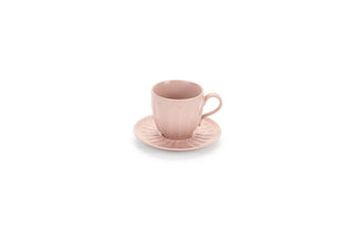 Tazza con Piattino in Ceramica