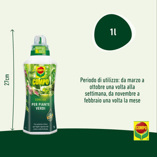 COMPO Concime per Piante Verdi 1l