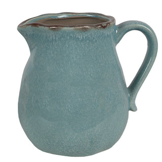 Brocca Decorativa in Ceramica Blu