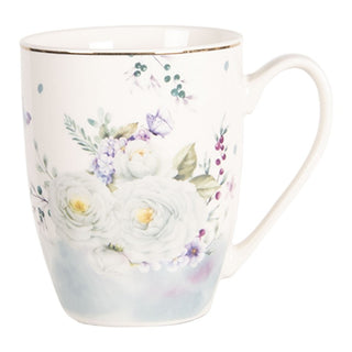 Tazza in Porcellana Floreale