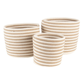 Set 3 Ceste Beige e Bianca
