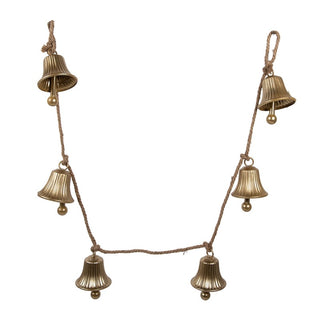 Ciondolo Campanelli Color oro Metallo 9x9x135 cm