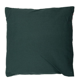 Cuscino Natalizio Verde con Bastoncini di Zucchero