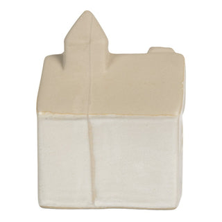 Decorazione Casetta Bianca con Led 9x6x12 cm