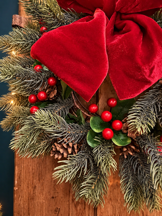 Ghirlanda "Noel" in Pino Artificiale
