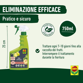 COMPO Olio di Neem Pronto Uso 750ml