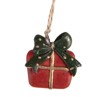 Addobbo a Forma di Pacchetto Regalo