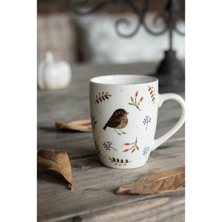 Tazza Porcellana Uccellino