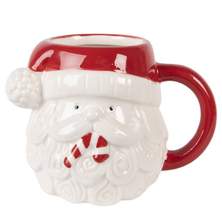 Tazza con Babbo Natale e Bastoncino di Zucchero