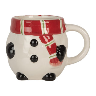 Set 2 Tazze Natalizie Pupazzo di Neve