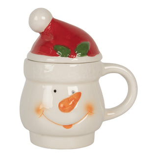 Set 2 Tazze Natalizie Pupazzo di Neve