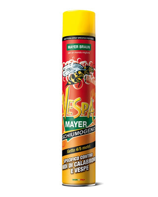 VespaMayer Schiumogeno Insetticida Contro Vespe e Calabroni 750ml