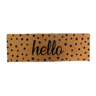 Zerbino in Fibra di Cocco Sottile "Hello"